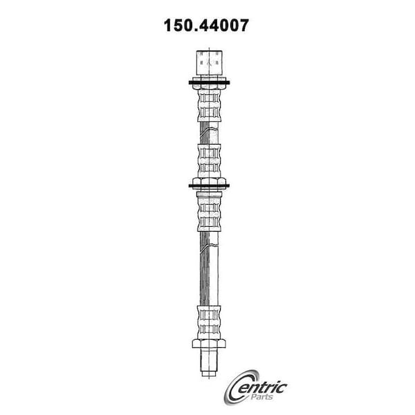 Centric Parts Brake Hose, 150.44007 150.44007 - main
